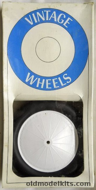 Williams Brothers 5 Inch Diameter Vintage Wheels - (Covered Spoke), 133 plastic model kit